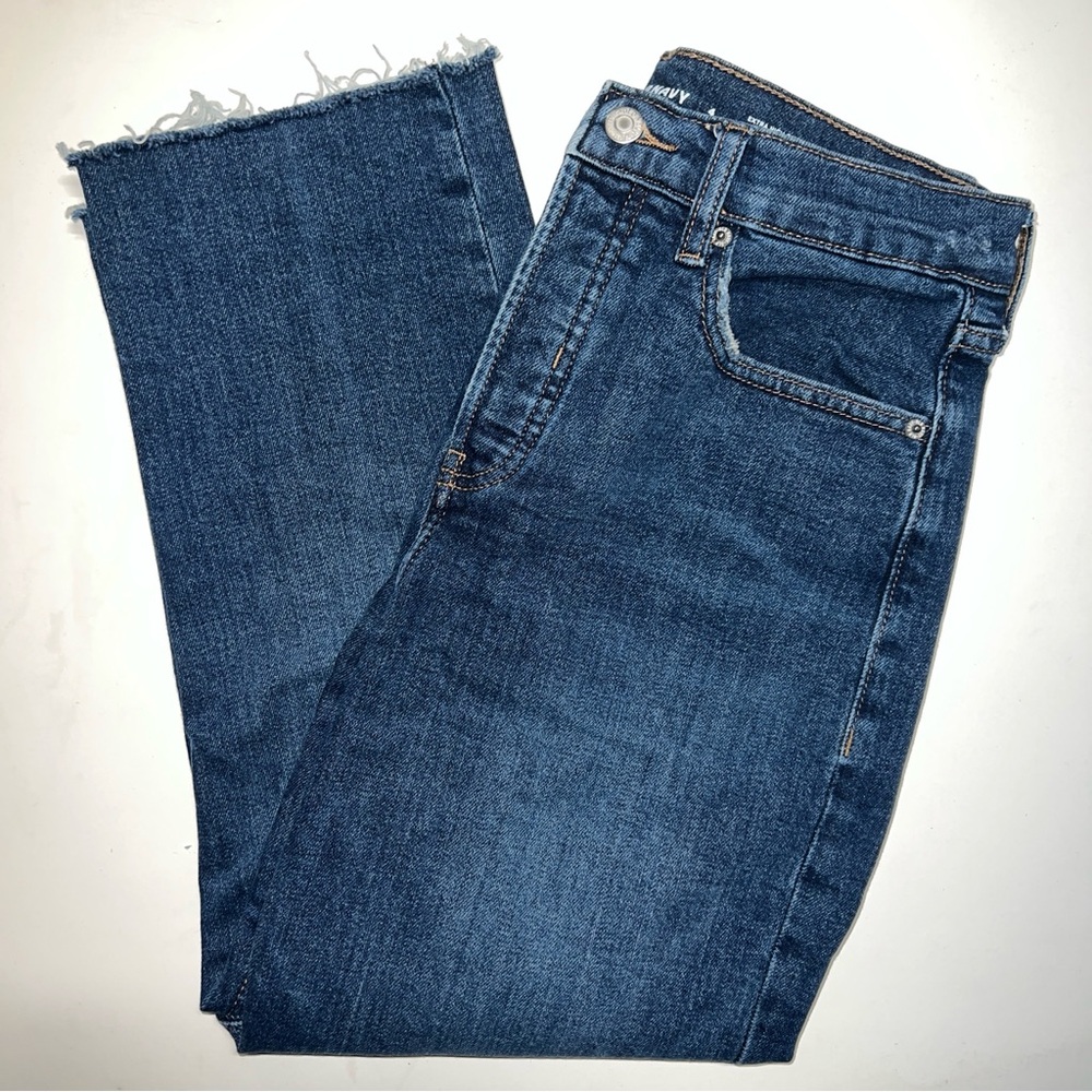 Old Navy Extra High-Rise Sky-Hi Straight